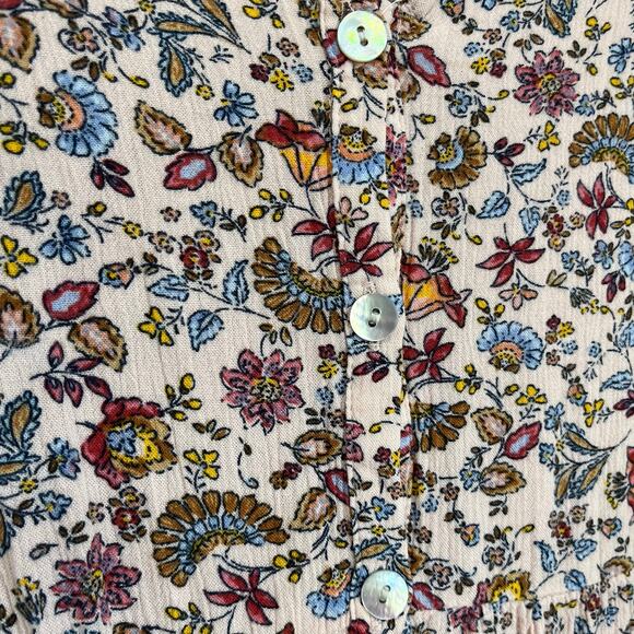 J.Jill Floral Maxi Dress XLP Boho Lightweight Flowy Comfort Chic Cottagecore - Picture 4 of 10